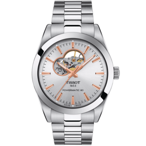Tissot Gentleman Open Heart 40mm T127.407.11.031.01 Erkek Kol Saati