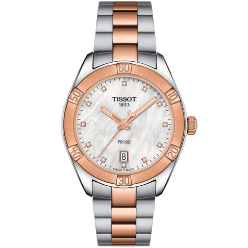 Tissot PR 100 Sport Chic 36mm T101.910.22.116.00 Kadın Kol Saati
