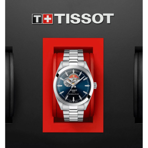 Tissot Gentleman Powermatic 80 Open Heart T127.407.11.041.01 Erkek Kol Saati